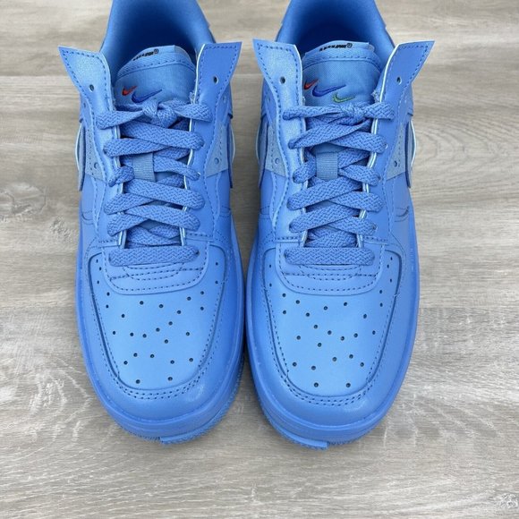 Nike Air Force 1 Fontanka University Blue DH1290-400 Women's Size 7 - Picture 5 of 11